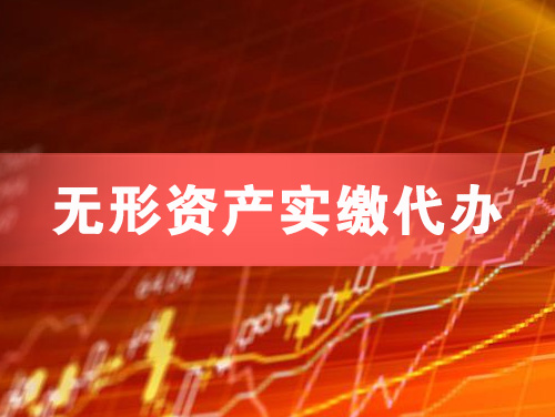 延吉无形资产实缴资本代办